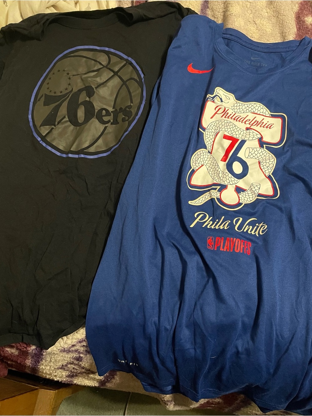 Set of 2 - Philadelphia 76ers Tees